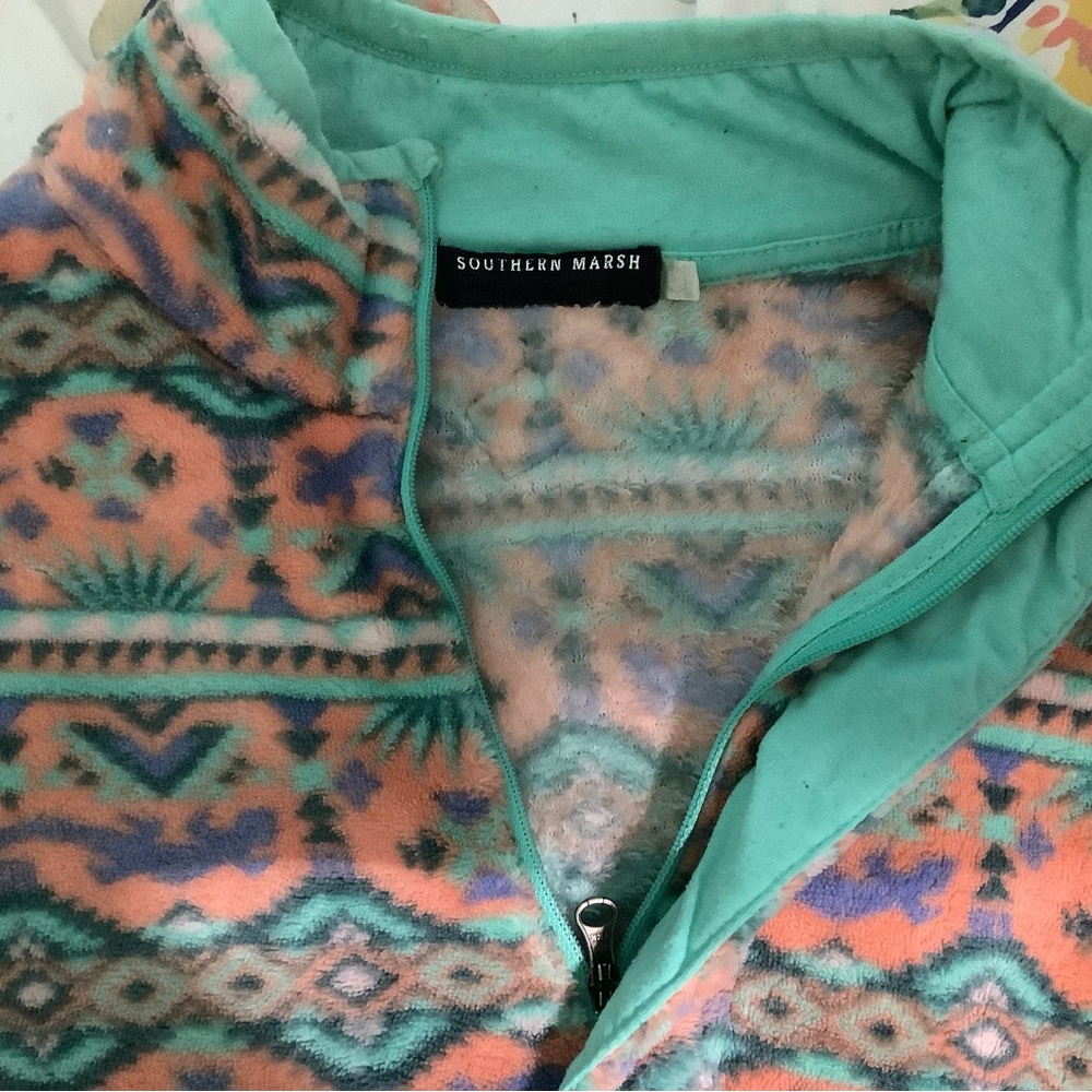 Southern Marsh Patterned Pullover - image 2